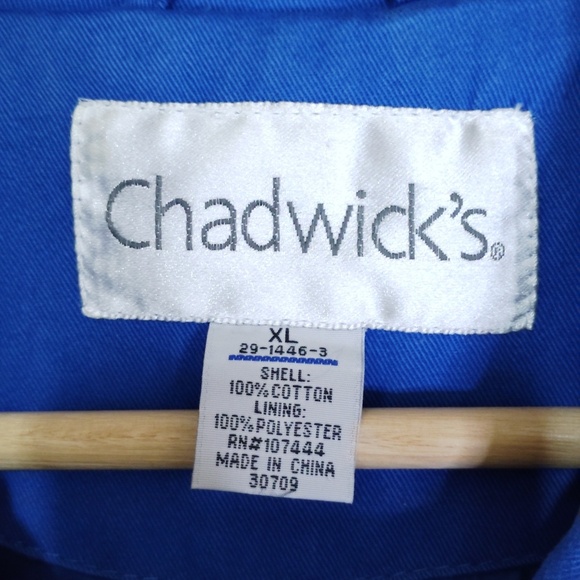 Chadwicks Women's Vibrant Blue Trench Coat - Picture 4 of 4